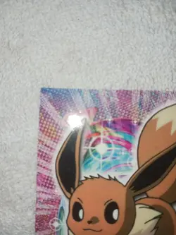 2000 Topps Pokemon TV Animation Edition Series 3 Non Holo#133Eevee Blue Label MP - Image 2