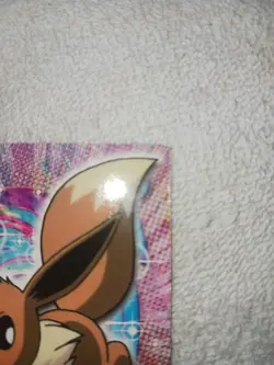 2000 Topps Pokemon TV Animation Edition Series 3 Non Holo#133Eevee Blue Label MP - Image 4