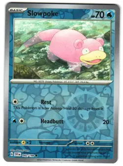 Slowpoke - 042/198 Reverse Holo SV01: Scarlet & Violet Base Set Pokemon TCG - Image 1