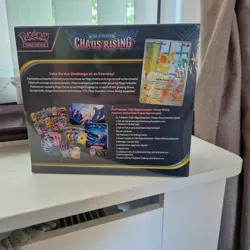 Pokemon TCG Chaos Rising Pokemon Center ETB Elite Trainer Box - New & Sealed - Image 3