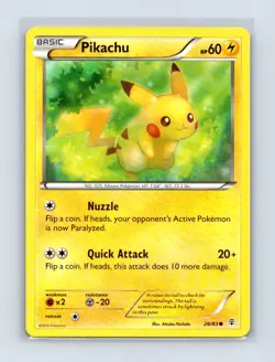 Pikachu 26/83 Common Generations Pokemon Near Mint - Image 1