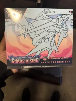 Chaos Rising Pokemon Center ETB Elite Trainer Box IN HAND - Image 1