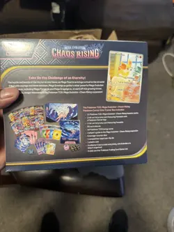 Chaos Rising Pokemon Center ETB Elite Trainer Box IN HAND - Image 3