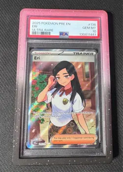 Pokemon Eri 136 Prismatic Evolutions PSA 10 GEM MINT - Image 1