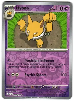 Hypno 083/198 Reverse Holo SV01: Scarlet & Violet Base Set Pokemon TCG - Image 1