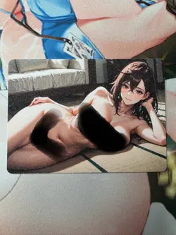(NSFW) Momo Ayase DandaDan Goddess Story Waifu Anime Custom Card - Image 2