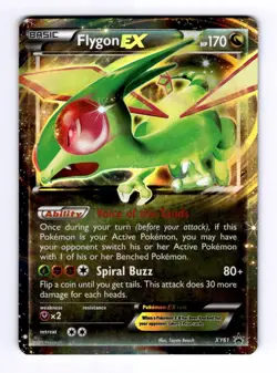 Flygon EX XY Promos #XY61 (2014) Promo Holo MP Pokemon - Image 1