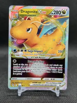 Dragonite VSTAR Holo Ultra Rare Pokemon GO 050/078 NM - Image 1