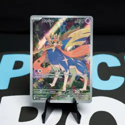 Zacian 100/094 Me02: Phantasmal Flames Holo Pokemon Near Mint - Image 1