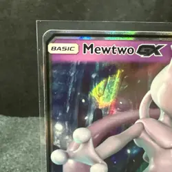 Mewtwo GX Holo Ultra Rare Card Hidden Fates 31/68 Pokemon TCG NM - Image 3