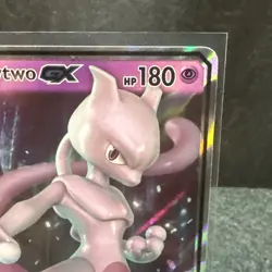 Mewtwo GX Holo Ultra Rare Card Hidden Fates 31/68 Pokemon TCG NM - Image 4