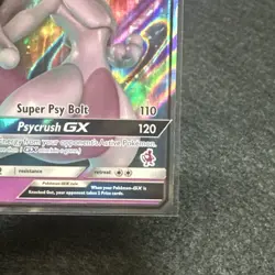 Mewtwo GX Holo Ultra Rare Card Hidden Fates 31/68 Pokemon TCG NM - Image 5