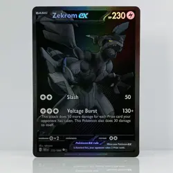 ZEKROM - 172/086 - Black Bolt - Holo Monotone Rare - Pokemon TCG - Image 1