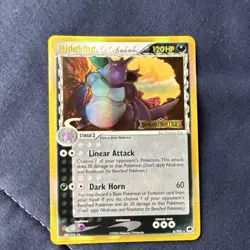 Pokemon TCG Nidoking 6/101 Delta Species Holo Rare Holo English 2006 120 HP - Image 1
