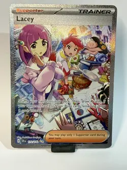 Lacey 172/142 Scarlet & Violet: Stellar Crown Holo Pokemon TCG SIR Rare - Image 1