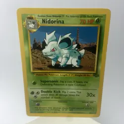 Pokemon Nidorina 40/64 Uncommon 1999 - Image 1
