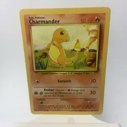 Pokemon Charmander 46/102 Common Base 1999 - Image 1