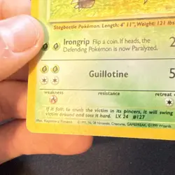 Pokemon TCG Pinsir Jungle 9/64 Holo Unlimited Holo Rare - Image 3