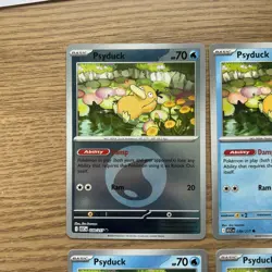 Pokemon TCG - Psyduck 39/217 - Ascended Heroes - Common - NM x 4 playset - Image 2