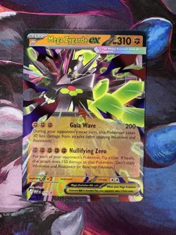 Pokemon Mega Zygarde EX *BLACK STAR PROMO* Mega Evolution Promo - Image 1
