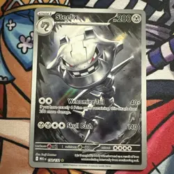 Steelix 150/132 Illustration Rare Pokemon Mega Evolution Pokemon English NM-M - Image 1