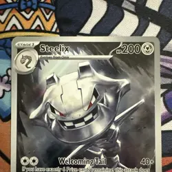 Steelix 150/132 Illustration Rare Pokemon Mega Evolution Pokemon English NM-M - Image 4
