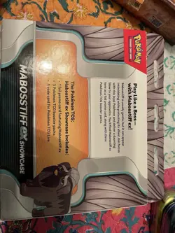 Pokemon TCG Mabosstiff ex Showcase Box *NEW/FACTORY SEALED!* - Image 2