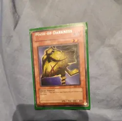 Misprinted Mask Of Darkness Holo Name Card - Image 1