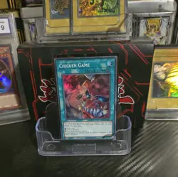 Chicken Game OP26-EN010 Super Rare Yugioh - Image 1