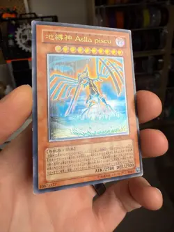 Earthbound Immortal Aslla piscu RGBT-JP019 Ultimate Rare YuGiOh teka - Image 2