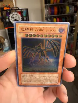 Earthbound Immortal Aslla piscu RGBT-JP019 Ultimate Rare YuGiOh teka - Image 3
