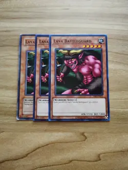 Yu-Gi-Oh! - Lava Battleguard 3X - Complete Playset - Image 1