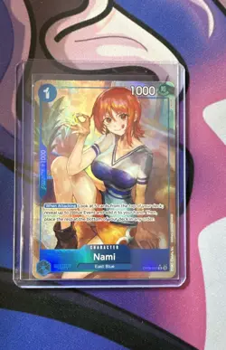 One Piece Nami (Parallel) OP09-050 Emperors in the New World Foil - Image 1