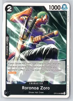 Roronoa Zoro (OP15-094) #OP15-094 Adventure on Kami's Island One Piece - Image 1