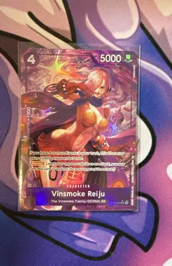 One Piece Vinsmoke Reiju (Alternate Art) OP12-063 Legacy of the Master Foil - Image 1