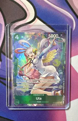 One Piece Uta (Alternate Art) OP13-023 Carrying On His Will Foil - Image 1