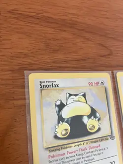 Jungle Non-Holo Rare Pokemon Card Lot Snorlax Kangaskhan Wigglytuff 1999 WOTC - Image 4