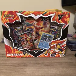 Pokemon TCG - Infernape V Box - Trading Card Game New Sealed - Image 1