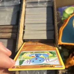 Massive Lot Of 400+ Pokemon Cards Bakugan Cards With Figures In Box Shown - Image 2