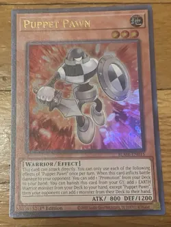 Puppet Pawn Ultra Rare Yugioh Card! Yu-Gi-Oh! - Image 1
