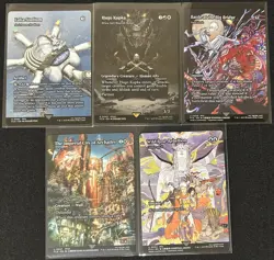 Final Fantasy MTG Through The Ages 9 Card Lot Showcase FCA Hugo Golbez Endwalker - Image 3