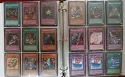 YuGioh Card Collection Binder Lot Of 243 Cards - 1ST & LIMITED ED, VINTAGE! VG! - Image 2