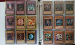 YuGioh Card Collection Binder Lot Of 243 Cards - 1ST & LIMITED ED, VINTAGE! VG! - Image 3