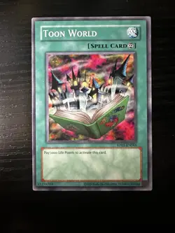 Yu-Gi-Oh Retro Pack 1 Toon World RP01-EN066 Unlimited Edition - Image 1