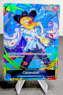 One Piece TCG Cavendish OP10-045 Parallel Alt Art Holo Foil NM - Image 1