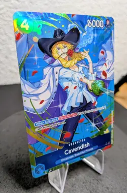 One Piece TCG Cavendish OP10-045 Parallel Alt Art Holo Foil NM - Image 2