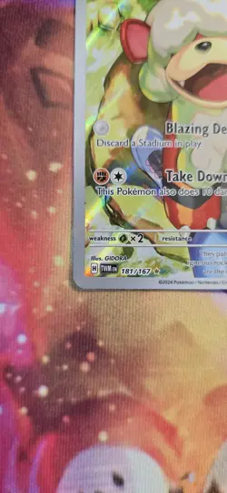Hisuian Growlithe 181 - Twilight Masquerade - Full Art - Pokemon Card TCG - Image 4