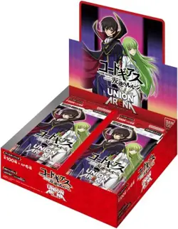 BANDAI UNION ARENA Booster Pack BOX CODE GEASS 20P JAPAN Anime - Image 1