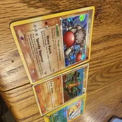Pokemon TCG Vintage Holo 3 Card Lot - Hitmonchan Sudowoodo Butterfree 2002 2010 - Image 2
