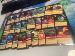 Disney Lorcana TCG Rare Card Lot Of 127 (Random Chapters/Includes dupes) - Image 2